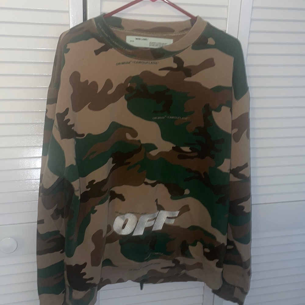 Offwhite camouflage long sleeve by Virgil Abloh -2013